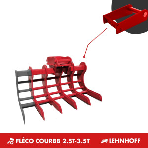 GODET FLECO COURBB 4T-6T - LEHNHOFF MS03