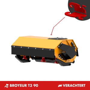 BROYEUR T3 90 - PLATINE VERACHTERT CW05