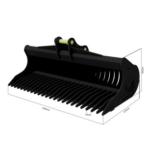 GODET RÂTEAU 4T-6T - PLATINE AXES LIBRES