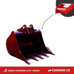GODET TRANCHEE 6T-9T 760MM - CANGINI CR70