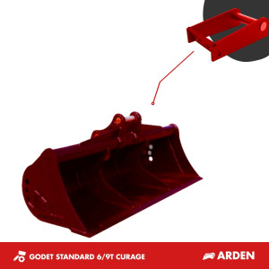 GODET CURAGE 7T-9T 1500MM - ARDEN QA21