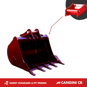 GODET TRANCHEE 6T-9T 900MM - CANGINI CR70