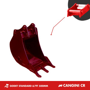 GODET TRANCHEE 6T-9T 500MM - CANGINI CR70