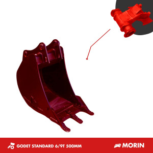 GODET TRANCHEE 6T-9T 500MM - MORIN M3