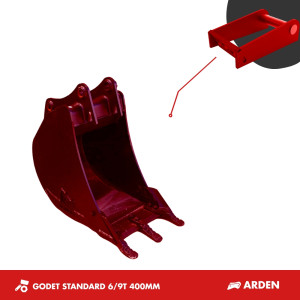 GODET TRANCHEE 6T-9T 400MM - ARDEN QA21
