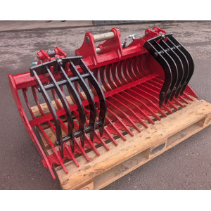 GODET RÂTEAU MANTA 2.5T-3.5T 1200MM - MARTIN M03