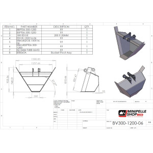 GODET TRAPÈZE 6T-9T - PLATINE AXES LIBRES