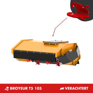 BROYEUR T5 105 - PLATINE VERACHTERT CW10