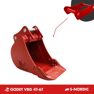 GODET VRD 4T-6T 300mm - S40