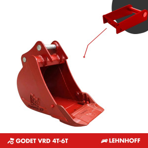 GODET VRD 4T-6T 300mm - LEHNHOFF MS03