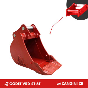 GODET VRD 4T-6T 300mm - CANGINI CR50