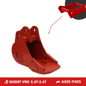 GODET VRD 2.5T-3.5T 300mm - AXES FIXES