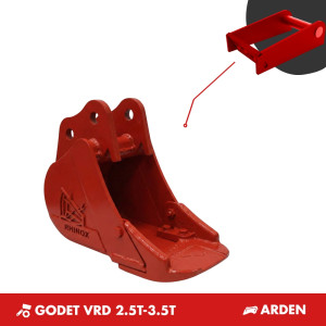GODET VRD 2.5T-3.5T 300mm - ARDEN QA11