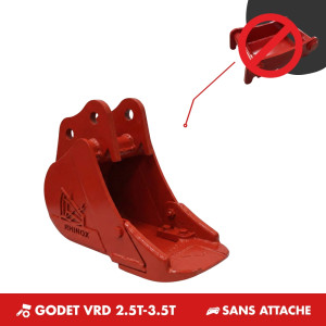 GODET VRD 2.5T-3.5T 300mm - SANS ATTACHE