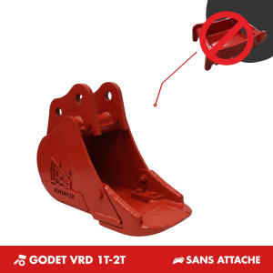 GODET VRD 1.5T-2T 300mm - SANS ATTACHE