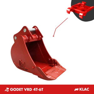 GODET VRD 4T-6T 450mm - KLAC E