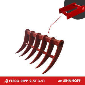 GODET FLECO RIPP 2.5T-3.5T - LEHNHOFF MS03