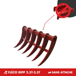 GODET FLECO RIPP 2.5T-3.5T - SANS ATTACHE