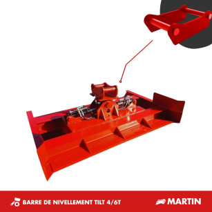 BARRE DE NIVELLEMENT TILT 4T-6T - MARTIN M10