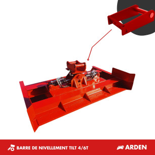 BARRE DE NIVELLEMENT TILT 4T-6T - ARDEN QA11