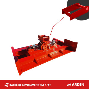 BARRE DE NIVELLEMENT TILT 4T-6T - ARDEN QA11