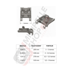 BARRE DE NIVELLEMENT TILT 6T-9T - KLAC F 2