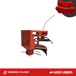 TONDEUSE À FIL RIS2 - PLATINE AXES LIBRES