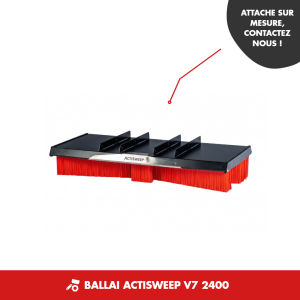 BALAI BROSSES POLYPROPYLÈNE 2400mm