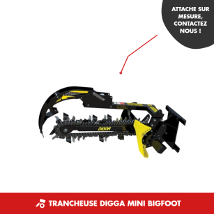 TRANCHEUSE DIGGA MINI BIGFOOT