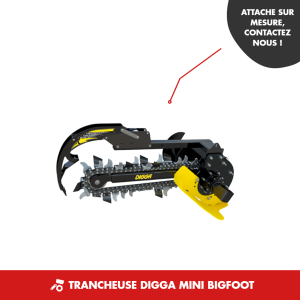 TRANCHEUSE DIGGA BIGFOOT 900