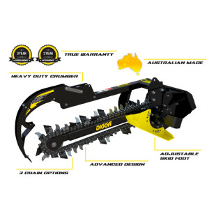 TRANCHEUSE DIGGA BIGFOOT XD 1200