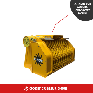 GODET CRIBLEUR 3-80E