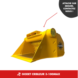 GODET CRIBLEUR 3-100MAX