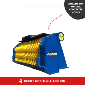 GODET CRIBLEUR 4-150HDX