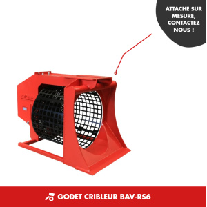 GODET CRIBLEUR BAV-RS6