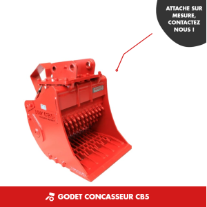 GODET CONCASSEUR CB5