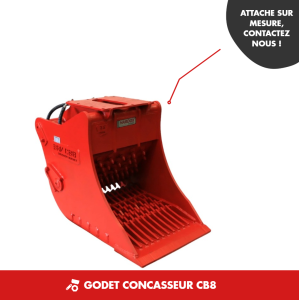 GODET CONCASSEUR CB8