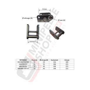 CADRE A SOUDER TEREX-SCHAEFF HR18-TC48