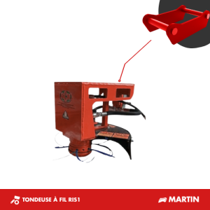 TONDEUSE À FIL RIS1 - PLATINE MARTIN M03