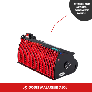 GODET MALAXEUR 750L