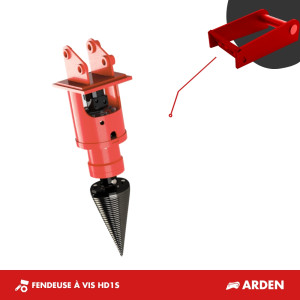 FENDEUSE À VIS HD1S - ARDEN QA11