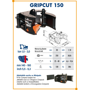 GRAPPIN COUPEUR GRIPCUT 150 - LEHNHOFF SW03