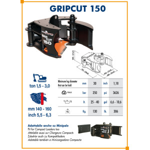 GRAPPIN COUPEUR GRIPCUT 150 - KLAC D