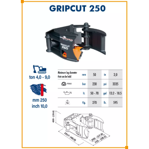 GRAPPIN COUPEUR GRIPCUT 250 - KLAC E