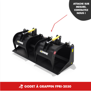 GODET À GRAPPIN "PÉLICAN" FPRI-2030 - CHARGEUR