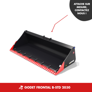GODET FRONTAL B-STD 2030 - CHARGEUR