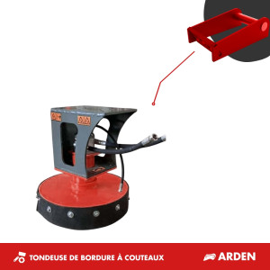 TONDEUSE DE BORDURE À COUTEAUX - ARDEN QA11