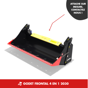 GODET FRONTAL 4 EN 1 2030 - CHARGEUR