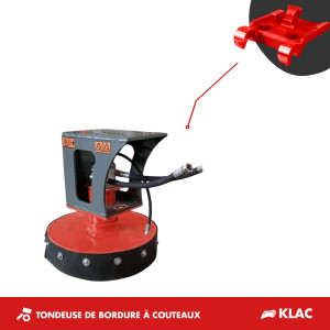 TONDEUSE DE BORDURE À COUTEAUX - KLAC D