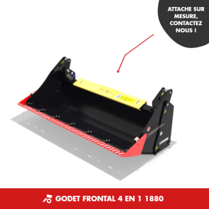 GODET FRONTAL 4 EN 1 1880 - CHARGEUR